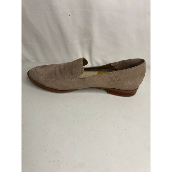 Women's Dolce Vita Loafers Slip On Calla Gray Suede Leather Work Casual Size 7 - Picture 12 of 15